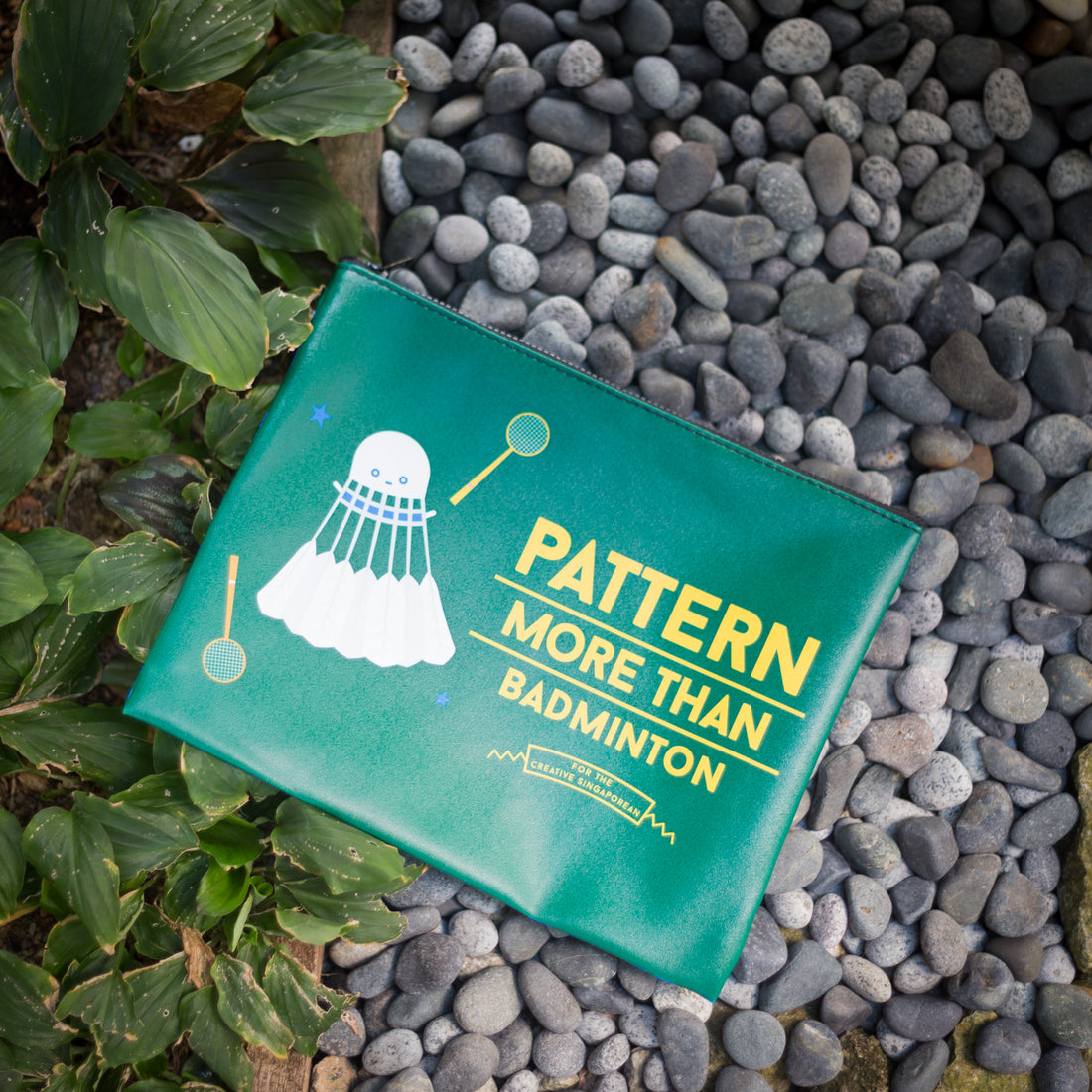 Pattern Zway Kway Badminton Pouch