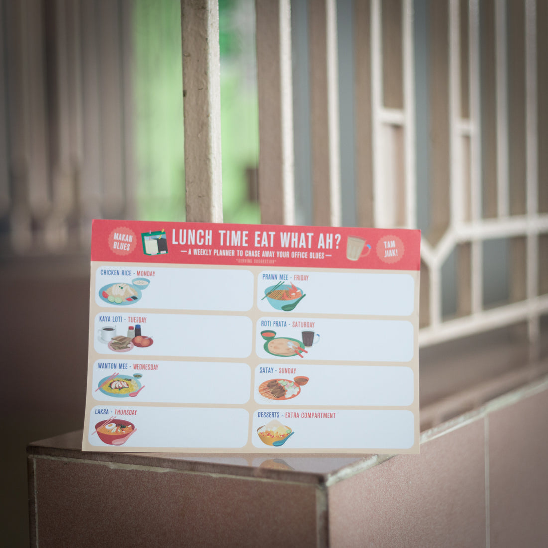 Makan Weekly Planner