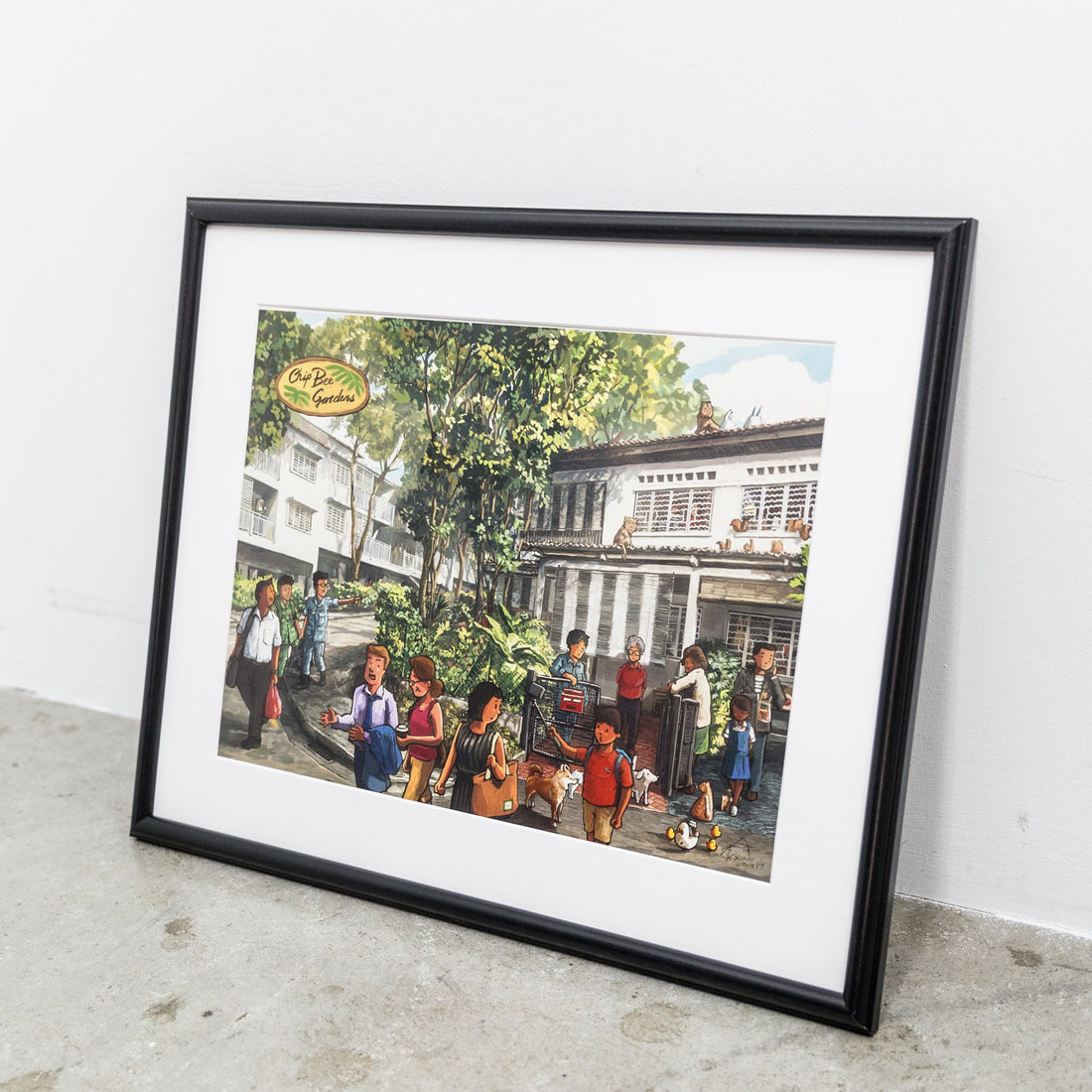 Chip Bee Gardens Print