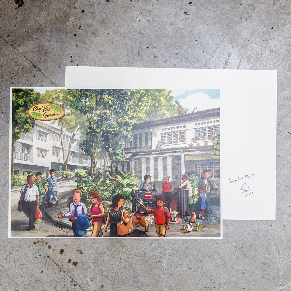 Chip Bee Gardens Print