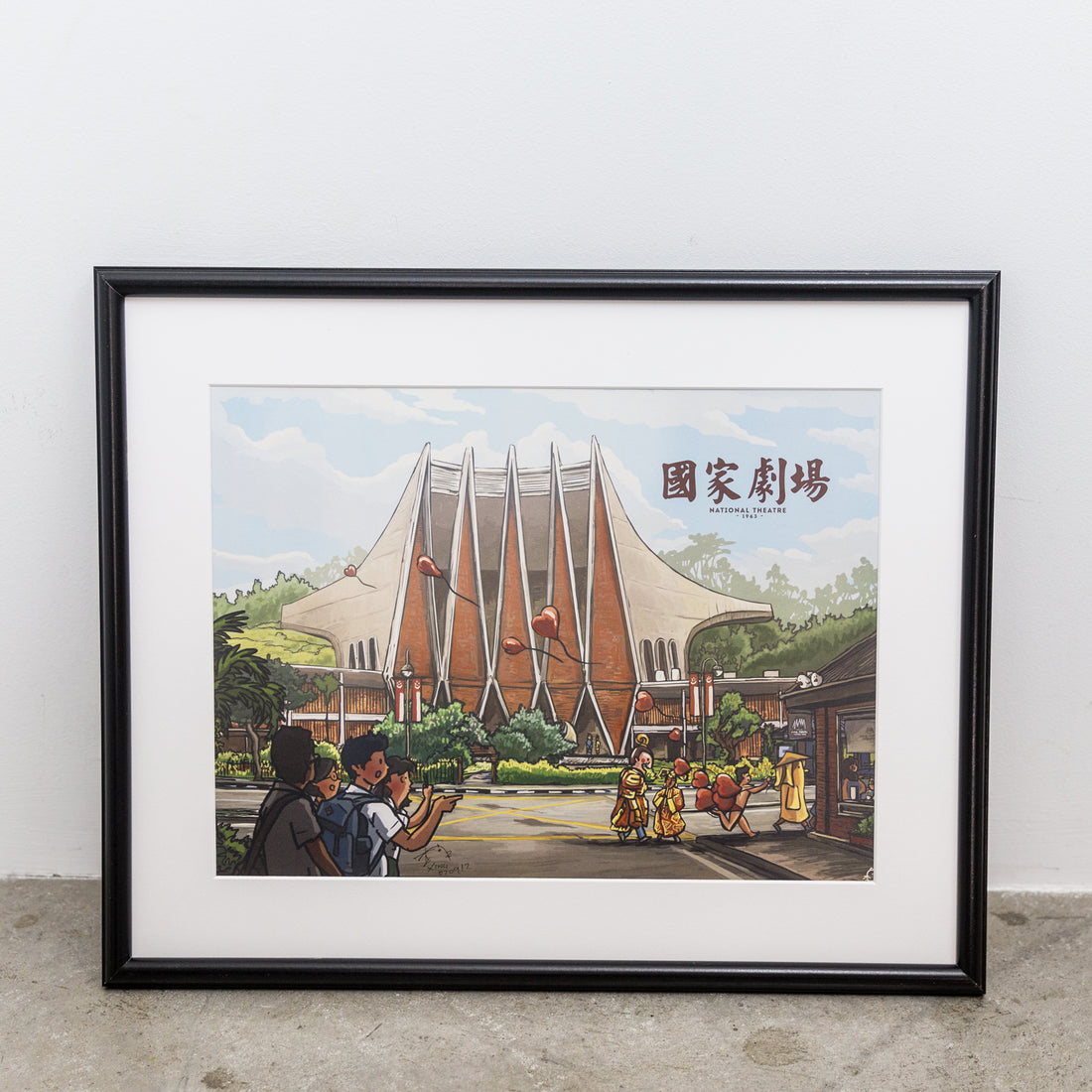 National Theatre Print