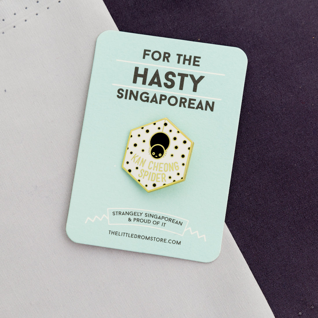Kan Cheong Spider Brooch