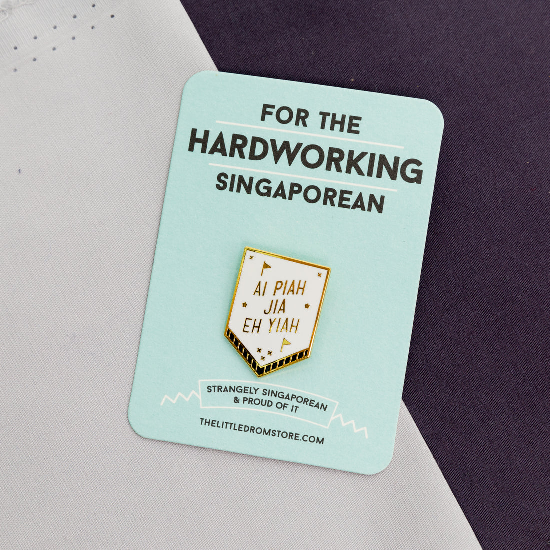 Ai Piah Jia Eh Yiah Brooch