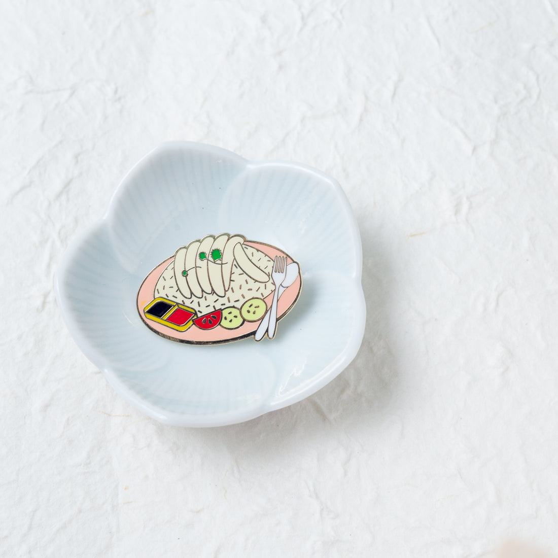 Chicken Rice Brooch
