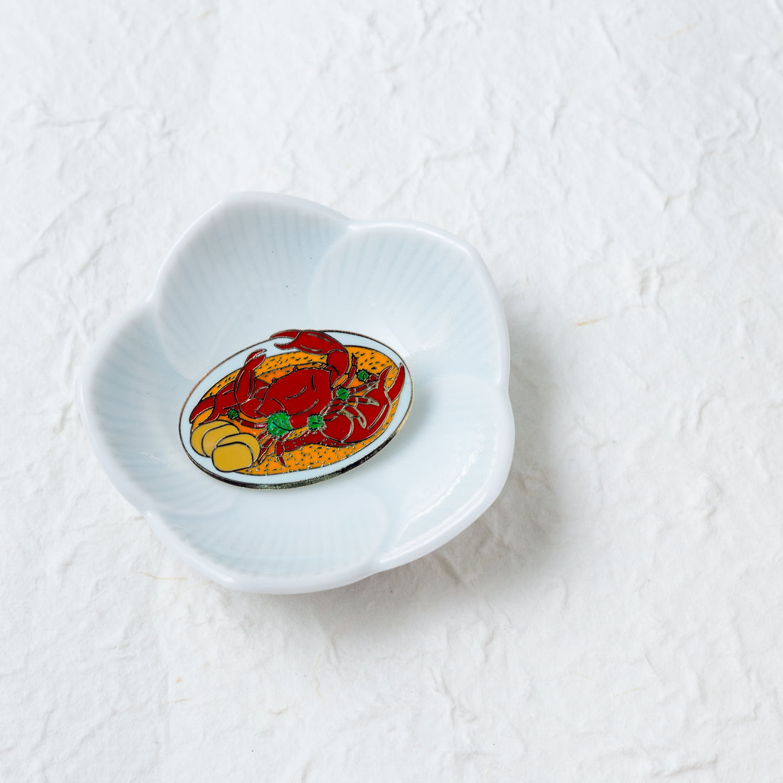 Chilli Crab Brooch