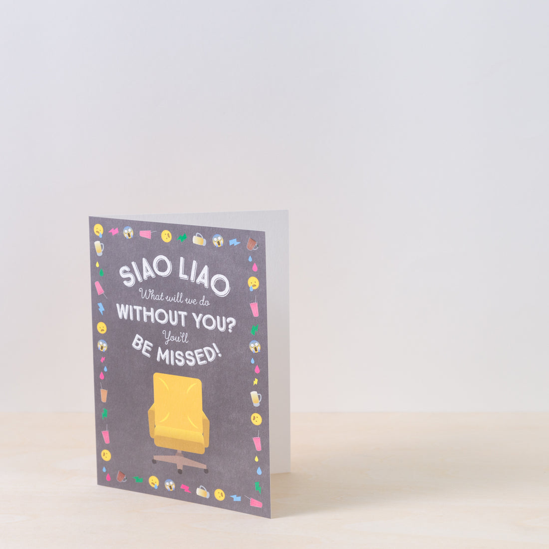 Siao Liao Farewell Card (LARGE A4 SIZE)