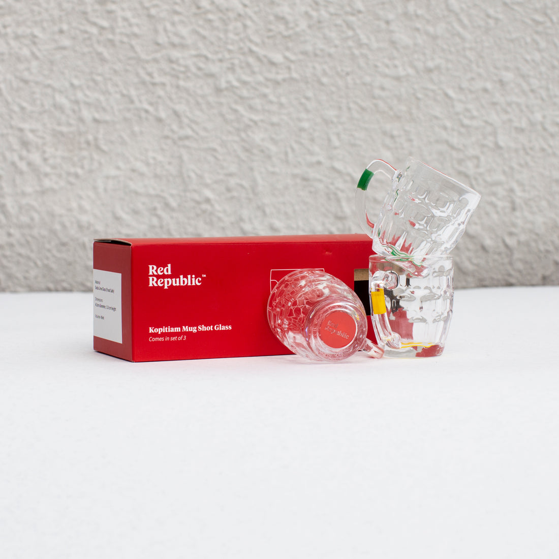 Kopitiam Mug Shot Glasses