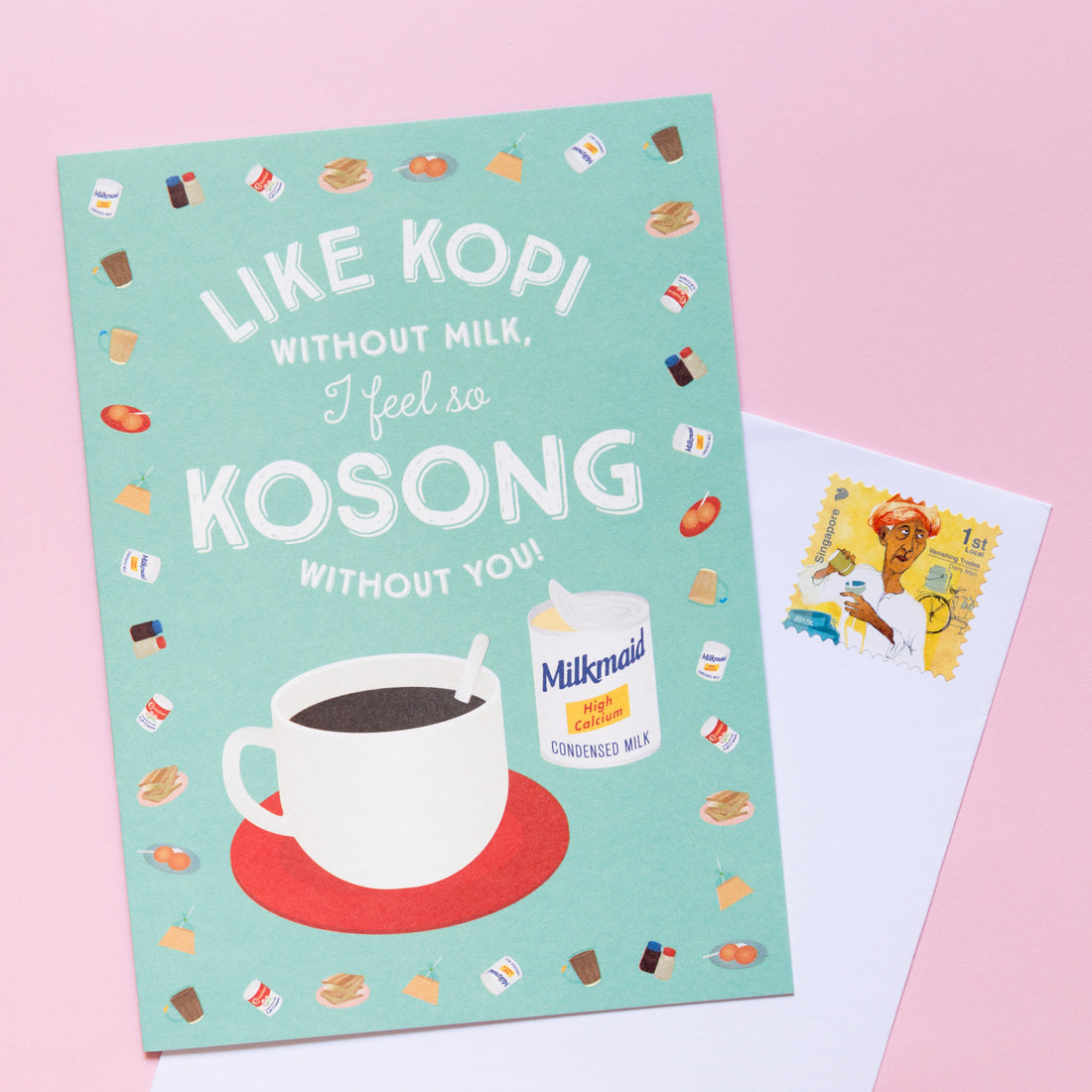 Kopi Kosong Love Card