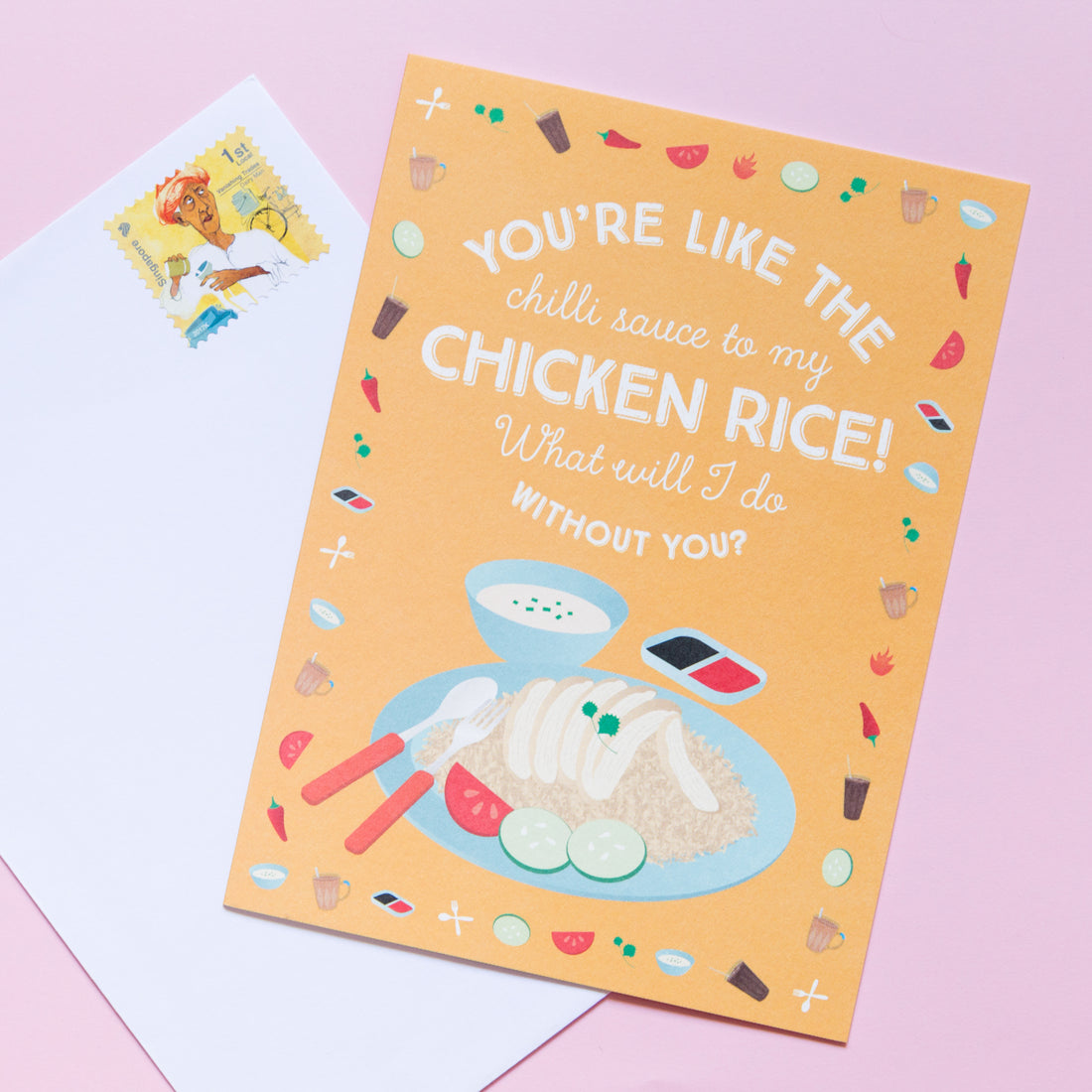 Chicken Rice Friendship Card