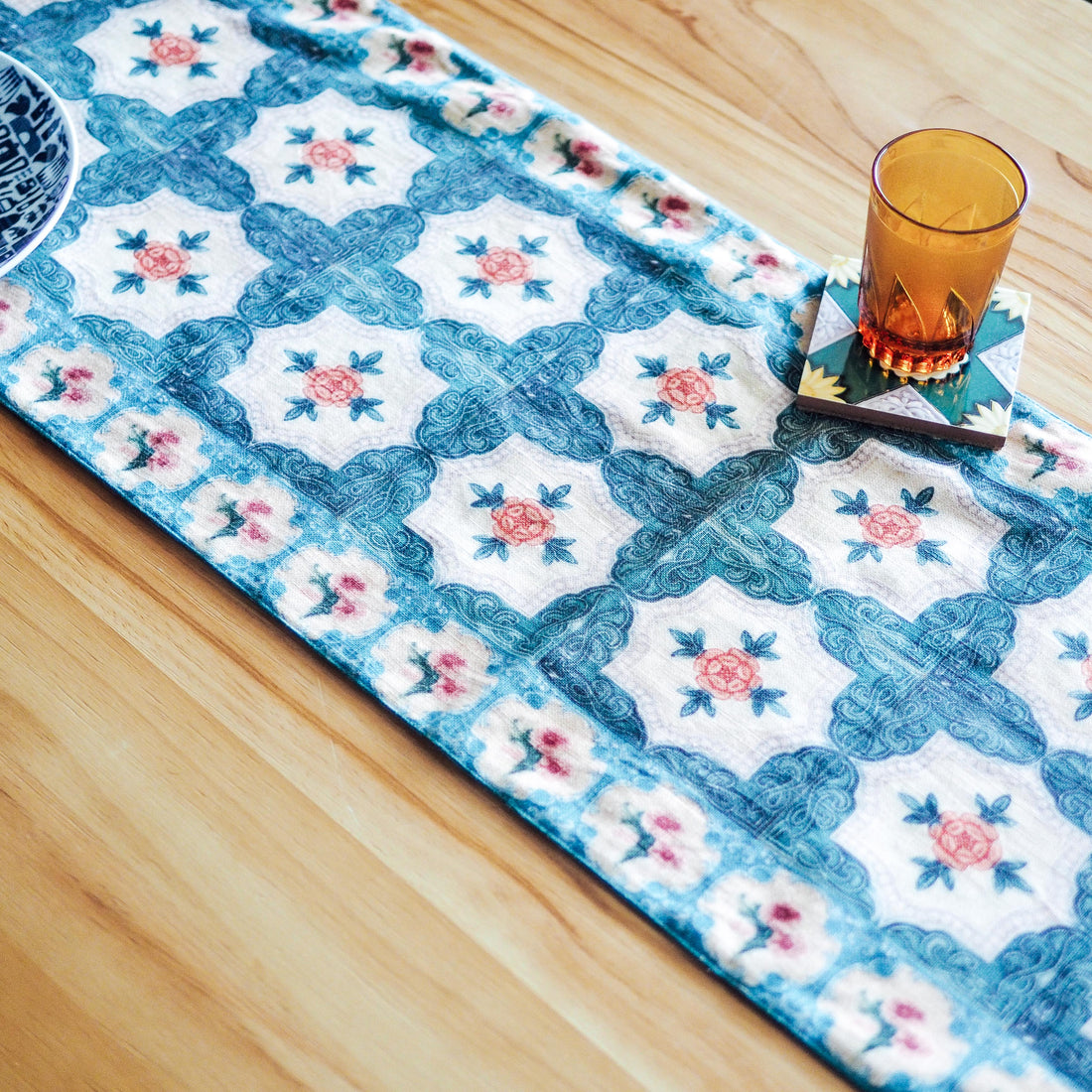Peranakan Tile Table Runners