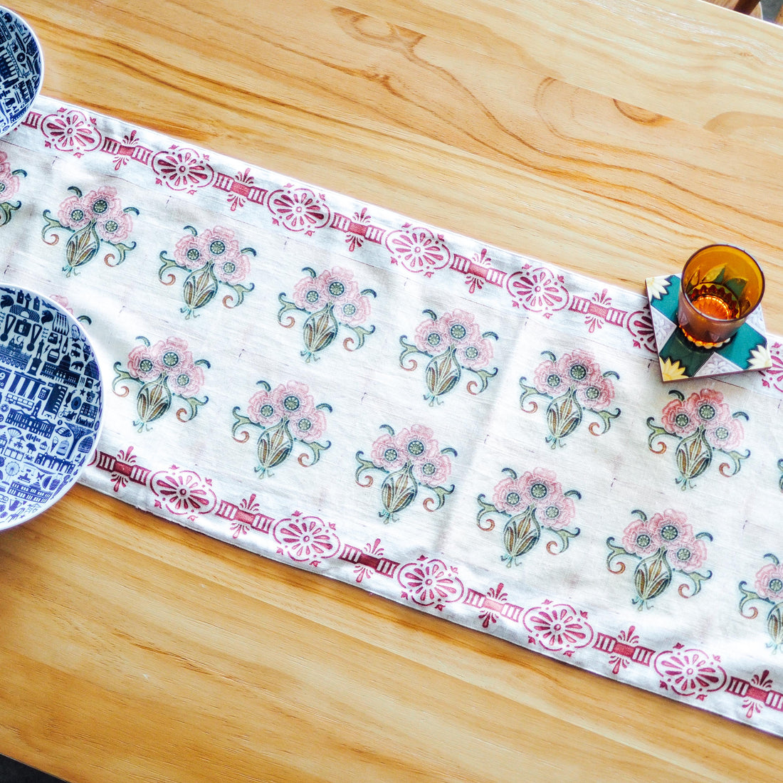 Peranakan Tile Table Runners