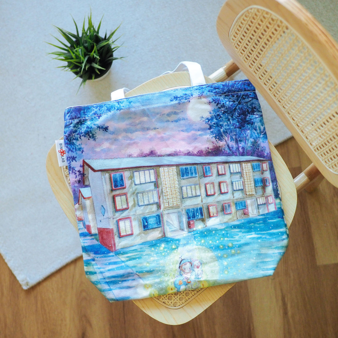 Ah Guo '12 Views of Tanglin Halt' Tote Bag