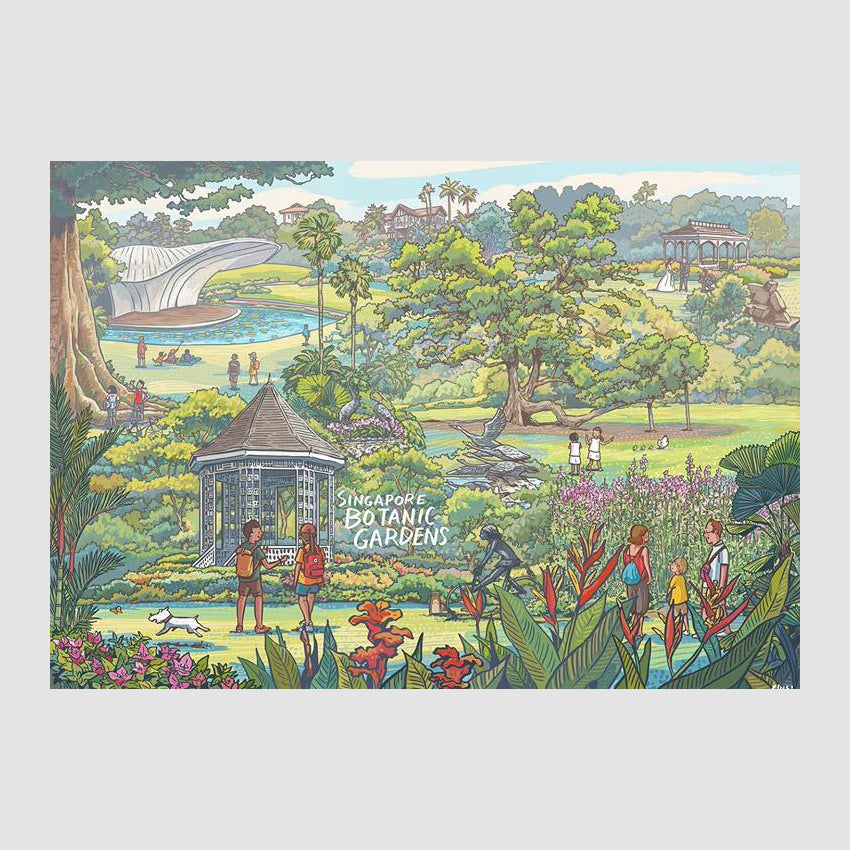 Singapore Botanic Gardens Print