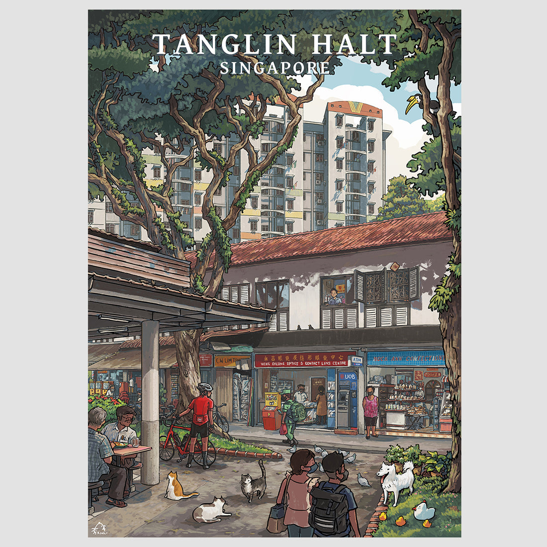Tanglin Halt Print