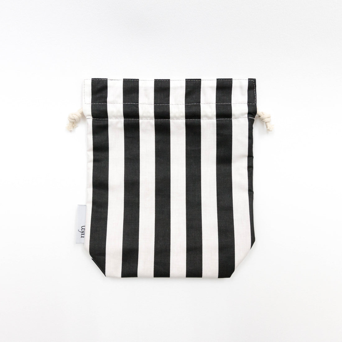 Stripes x Coloured Reversible Drawstring Pouch (DISCOUNTED)