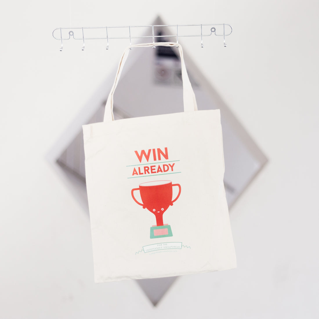 Win Already Tote Bag