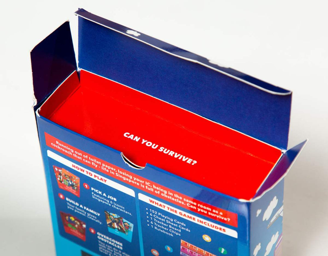Surviving Singapore Card Game by SGAG