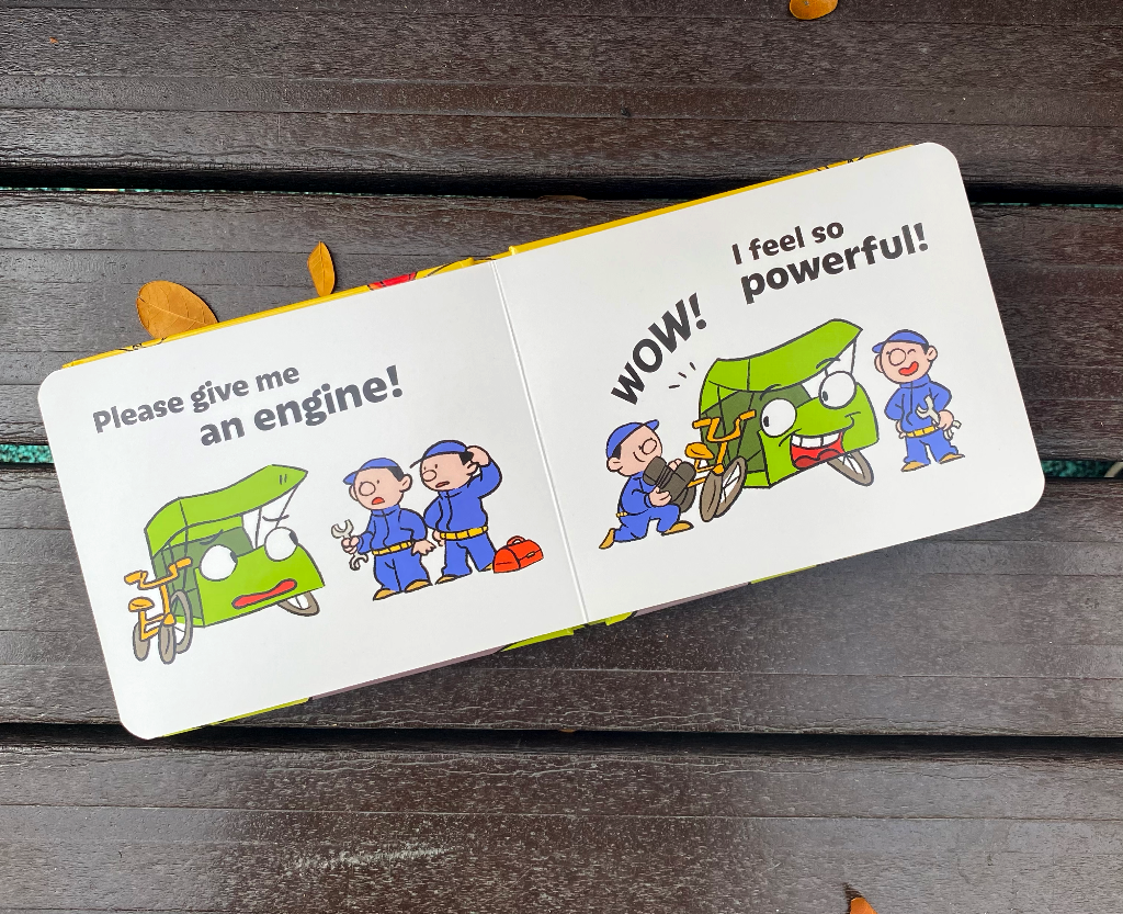 Chop-Chop the Trishaw (Book2) - Part of Really Wheelie Buddies Series