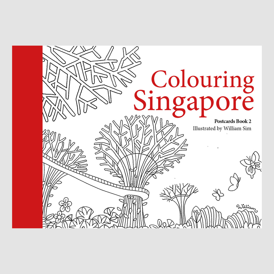Colouring Singapore: Postcards Book 2