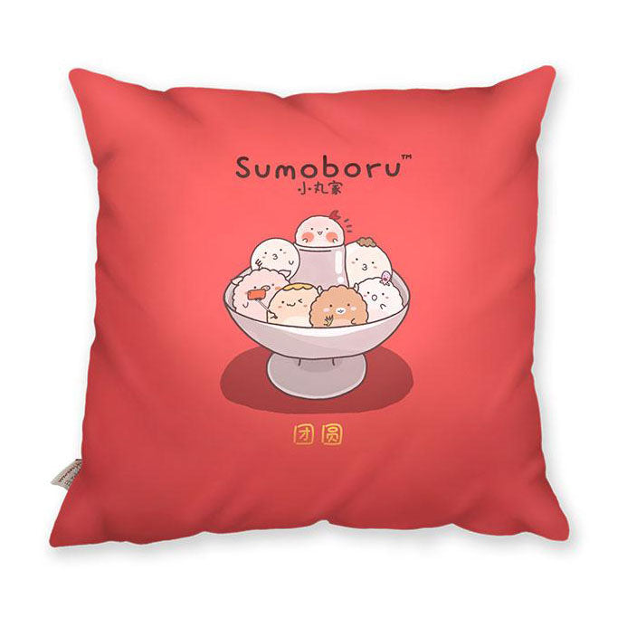 Happiness Porkbo Cushion Cover