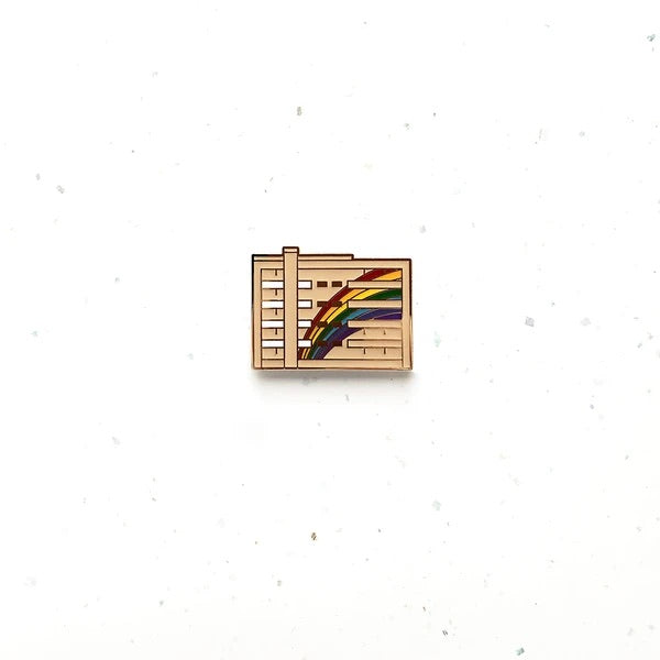 Rainbow HDB Brooch