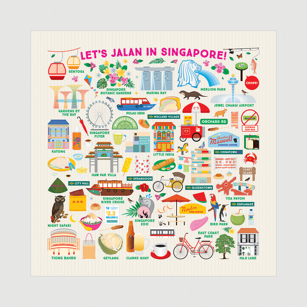 Let's Jalan in Singapore Beeswax Food Wrap