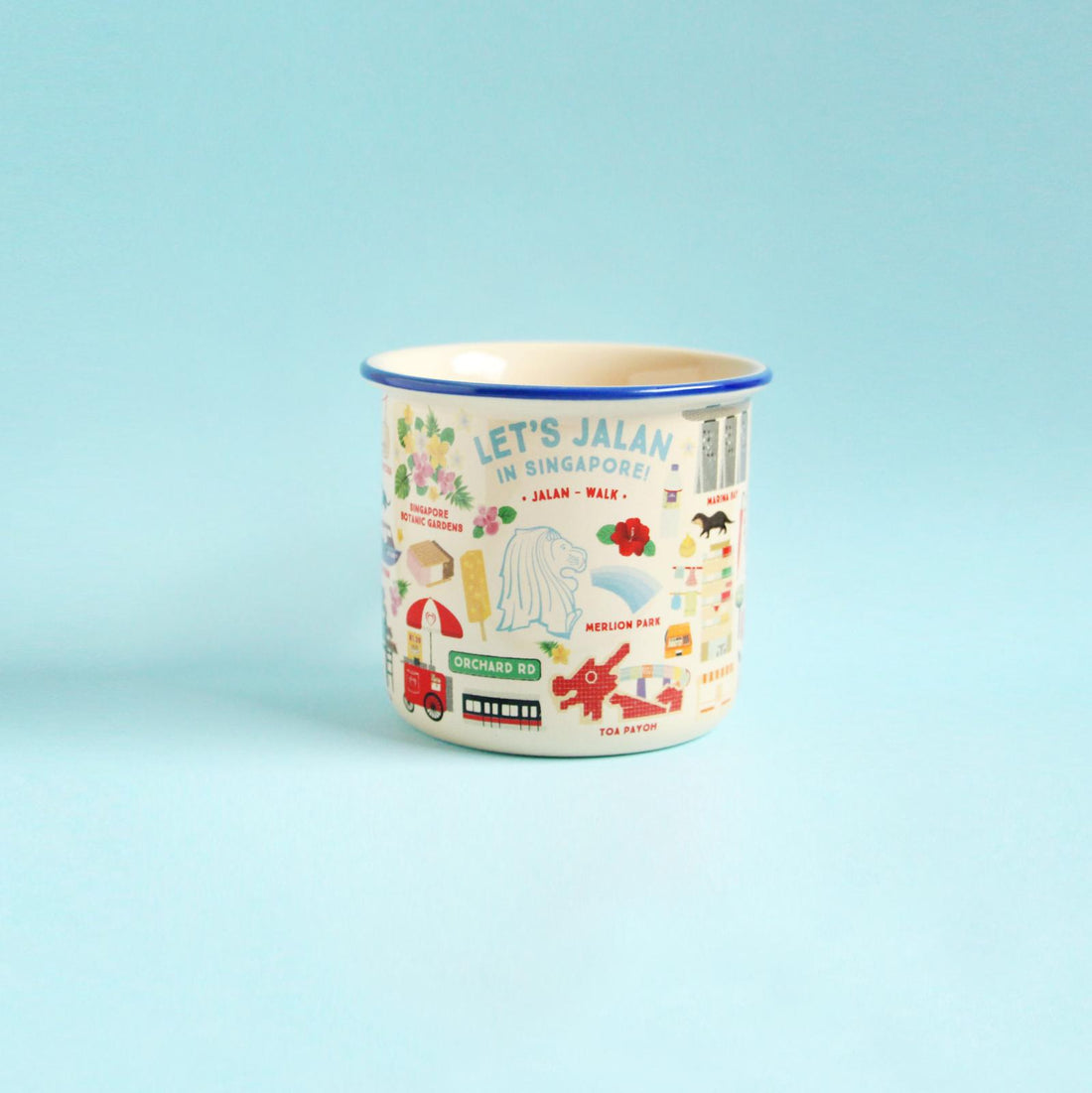 Let's Jalan in Singapore Ceramic Mug