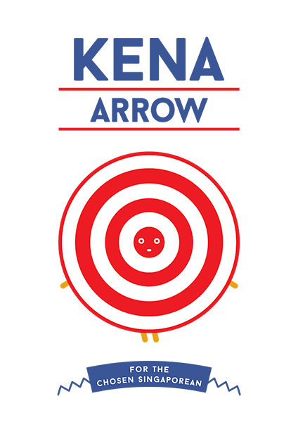 Kena Arrow Tote Bag